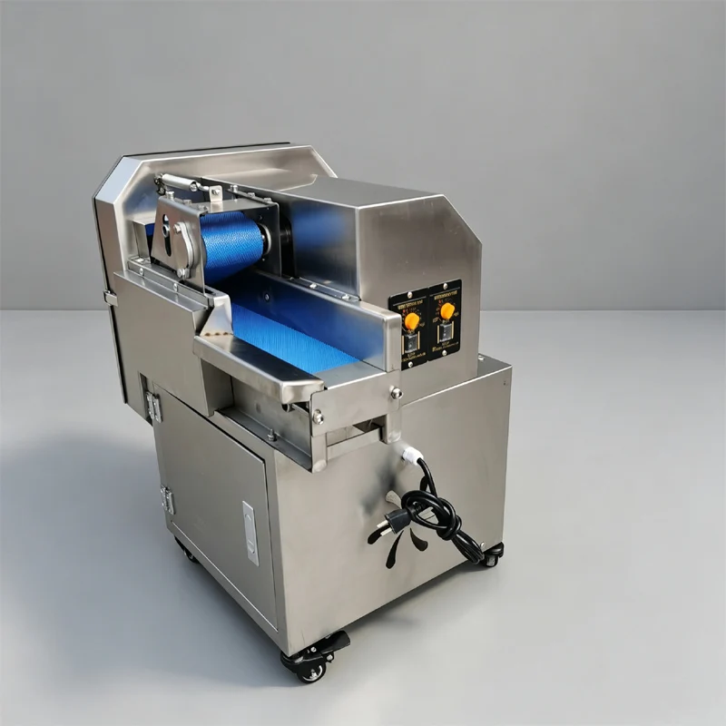 Electric Vegetable Cutter Process Scallion Slice Shred Segment Household Commercial Vegetable Cutting Machine