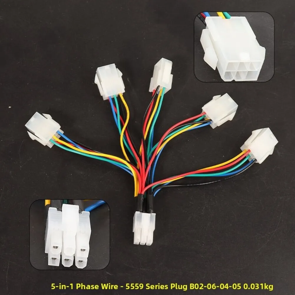 1 Stück Elektrofahrrad-Motor Hall-Sensor-Tester 5-in-1 Verkabelungsdiagnosewerkzeug Kabel Outdoor-Elektrofahrrad-Zubehör – Detail 9