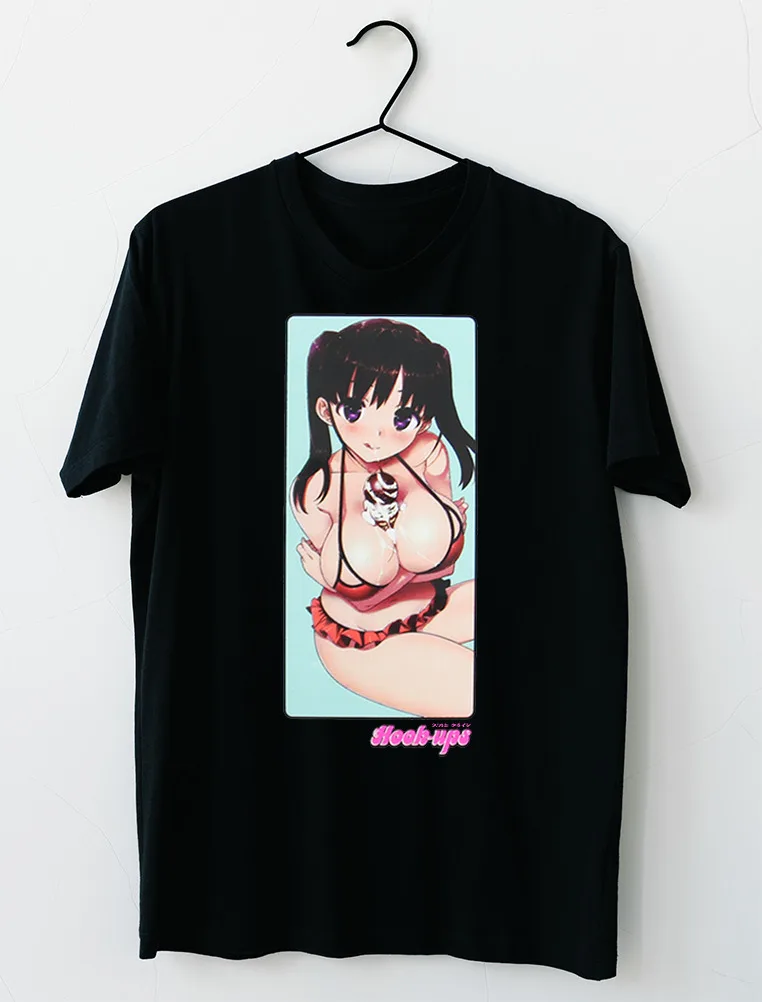 

Hook-Ups Skateboard Soft Serve Girl T-Shirt S-4XL