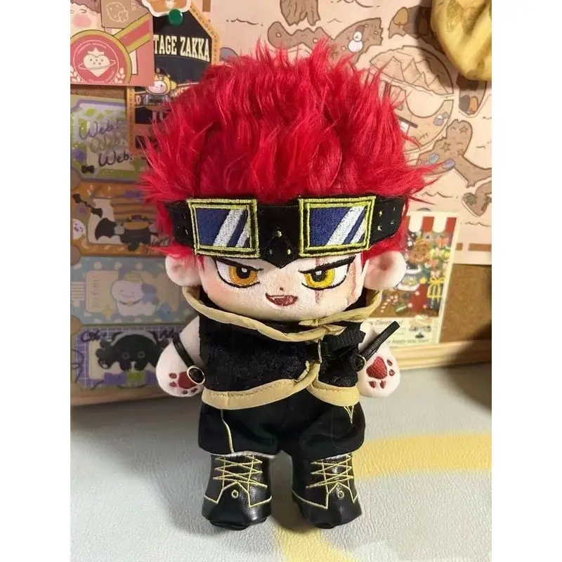 anime One Piece Eustass Kid 20cm cotton doll Portable plush toy doll kawaii big head doll Soft sofa furnishings holiday gifts view 3