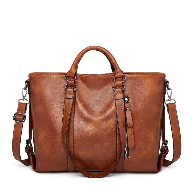 

Women's Convertible Soft Shoulder Tote Bag Crossbody Top Handle Large Capacity Chic Daily Work Travel