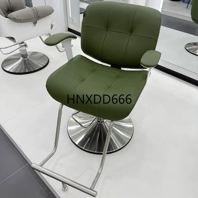 Barber shop chair lift can recline hair salon chair