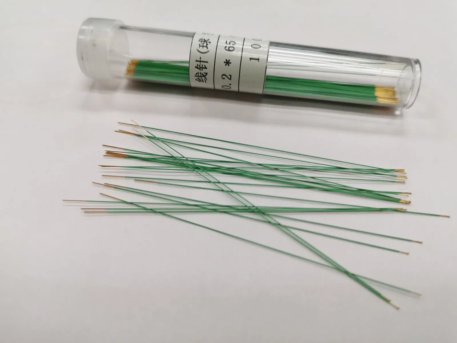Insulated Needle 0.2 Accordion Needle Sewing Needle Probe Ball-Tip Needle NP0.2*55*0.35 FPC Microneedle Insulated Ball-Tip Needl