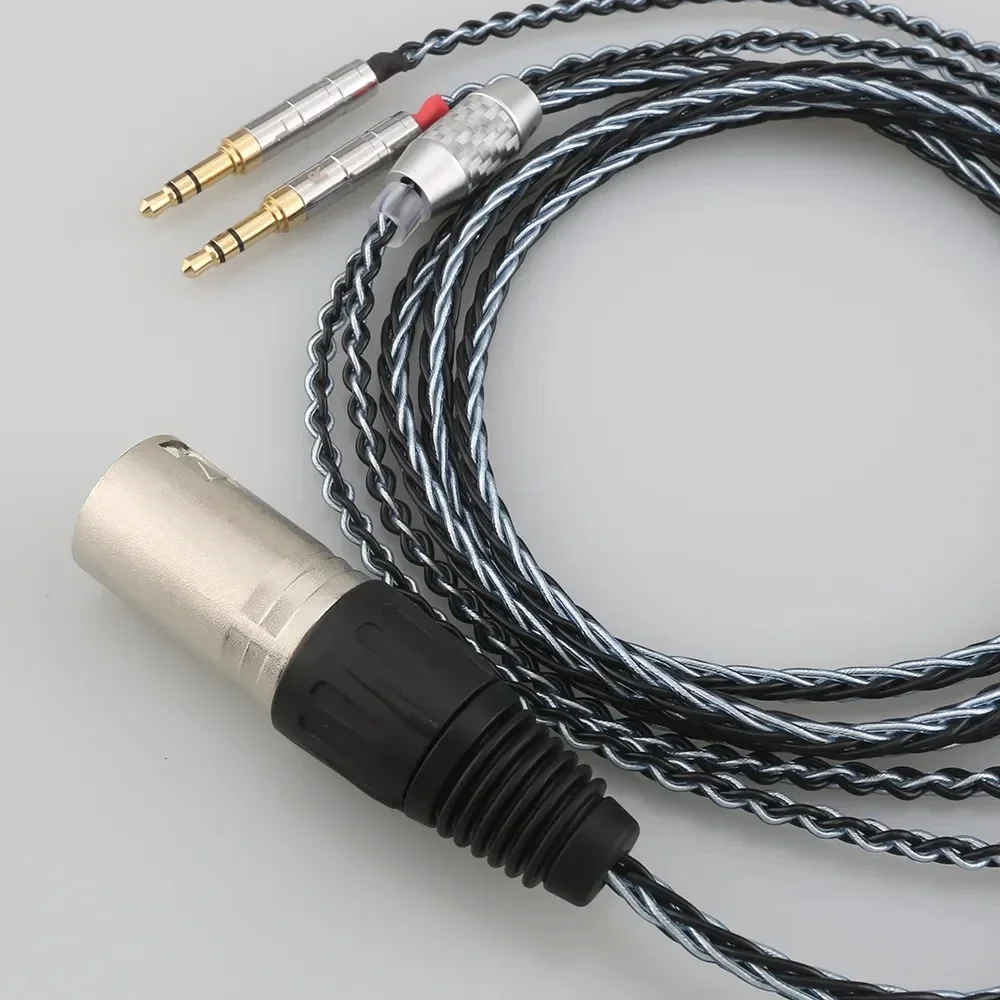

Audiocrast 8core silver plated Headphone Cable For Focal Clear Elear ElexElegia Stellia