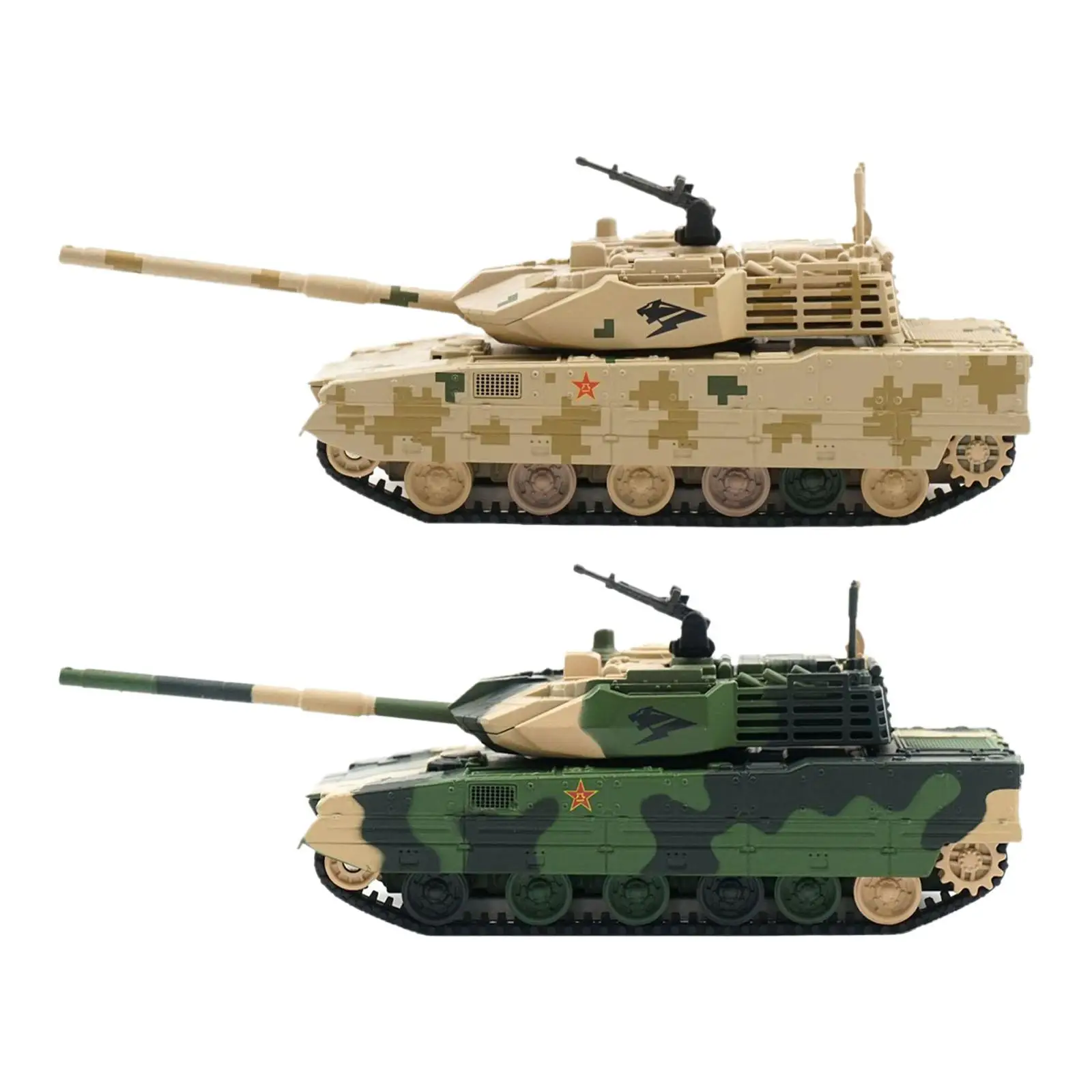 1:64 Light Tank Model Collections Miniature for Children Party Favors Adults