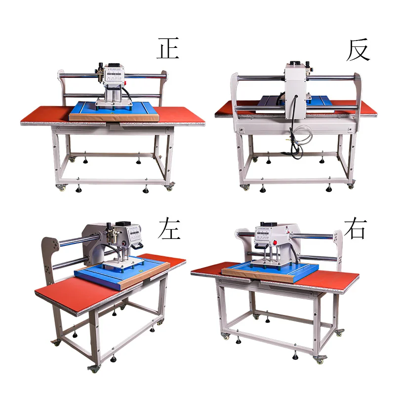 60X80 Large Table Top Pneumatic Double-Station Sliding Type Garment Thermal Transfer Equipment Hot Stamping Heat Press Machine