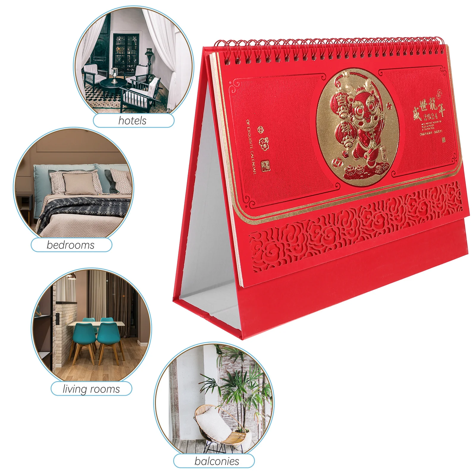 

Креативный настольный календарь 2024, декоративный ежемесячный маленький стоячий флип-календарь, настольный офисный домашний органайзер-планировщик расписания