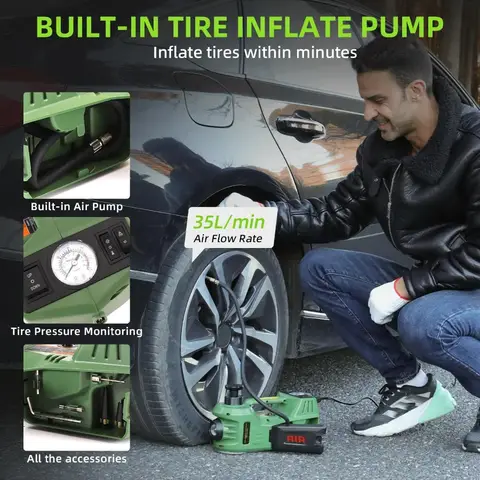10 best sales portable hydraulic car lift - №9