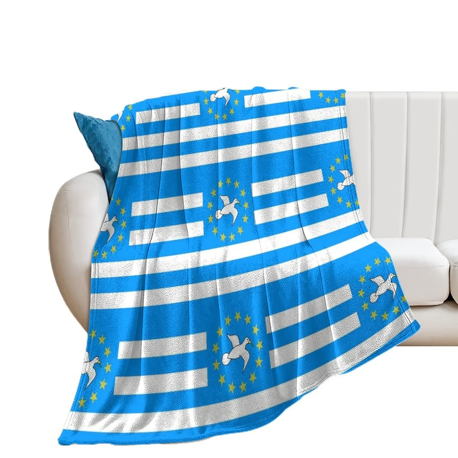 Ambazonia - Amba Land - Flag of Southern Cameroons Throw Blanket Luxury Sofa Throw Plush Blankets