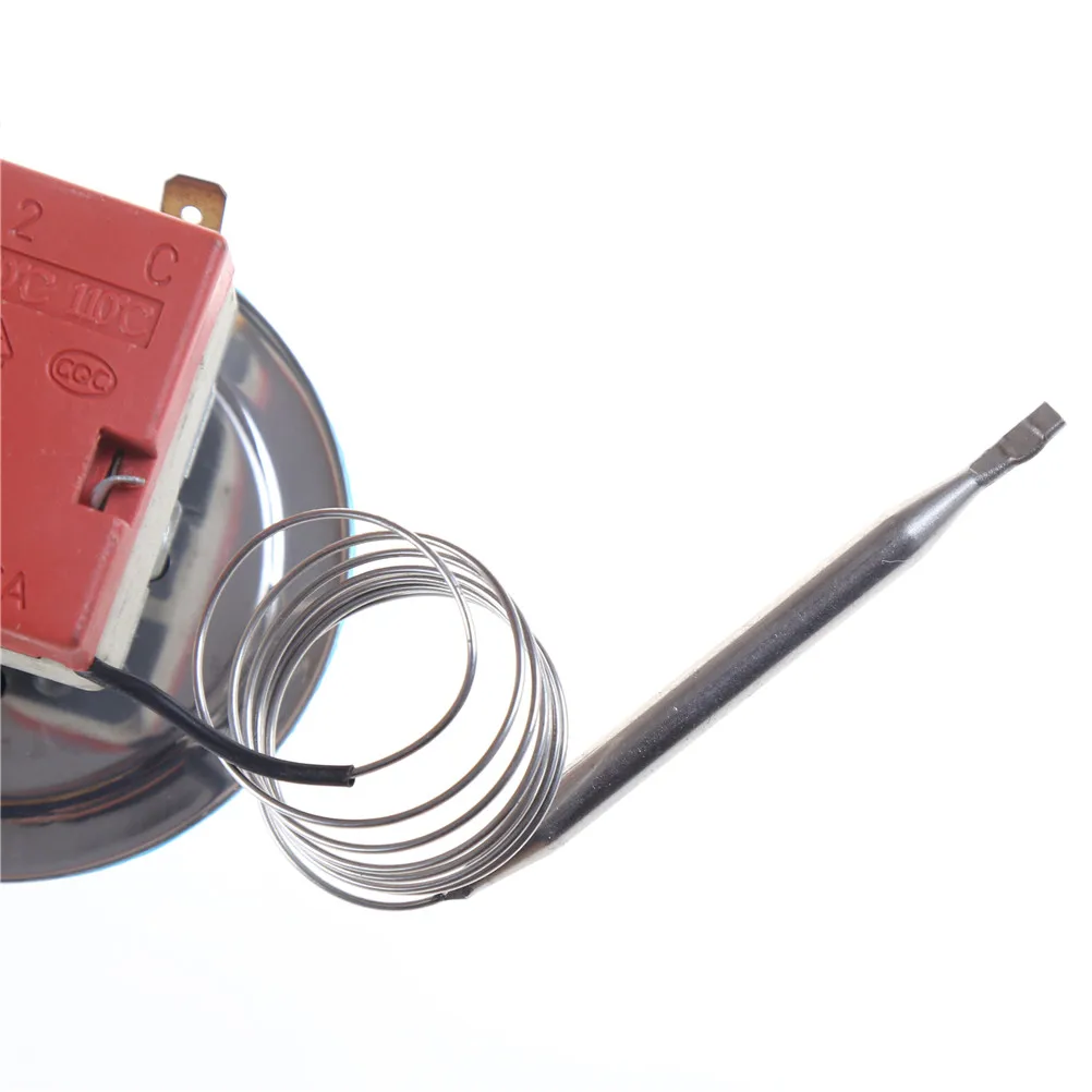 30-110/60-200/ 50-300 Celcius derajat saklar menyesuaikan tombol suhu Pengendali termostat kapiler Switch Oven pemanas air