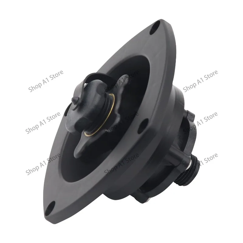 RV modification accessories, water filling port, yacht non-return water warehouse, rotating with cover water filling port,