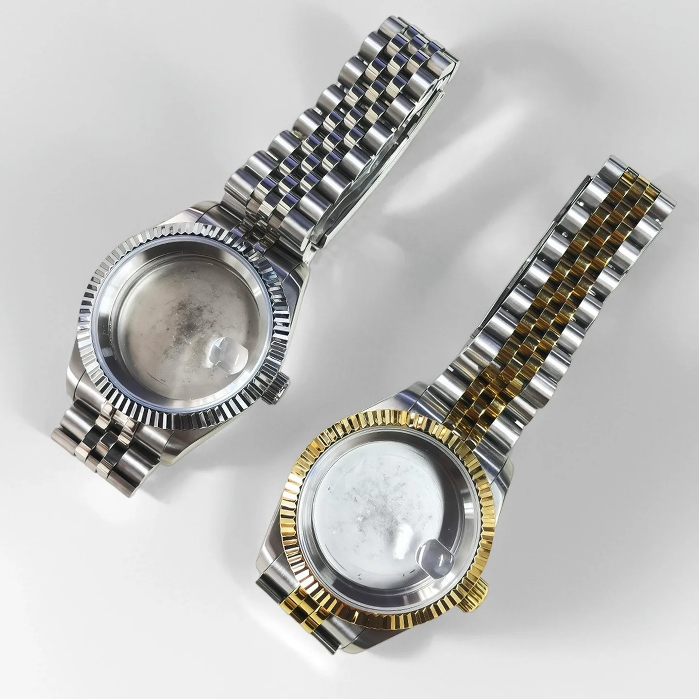 

Корпус NH35 с рифленым безелем 36 мм/39 мм для сапфирового стекла, нержавеющая сталь, подходит для NH35, NH36, механизм NH35, корпус часов, часть часов