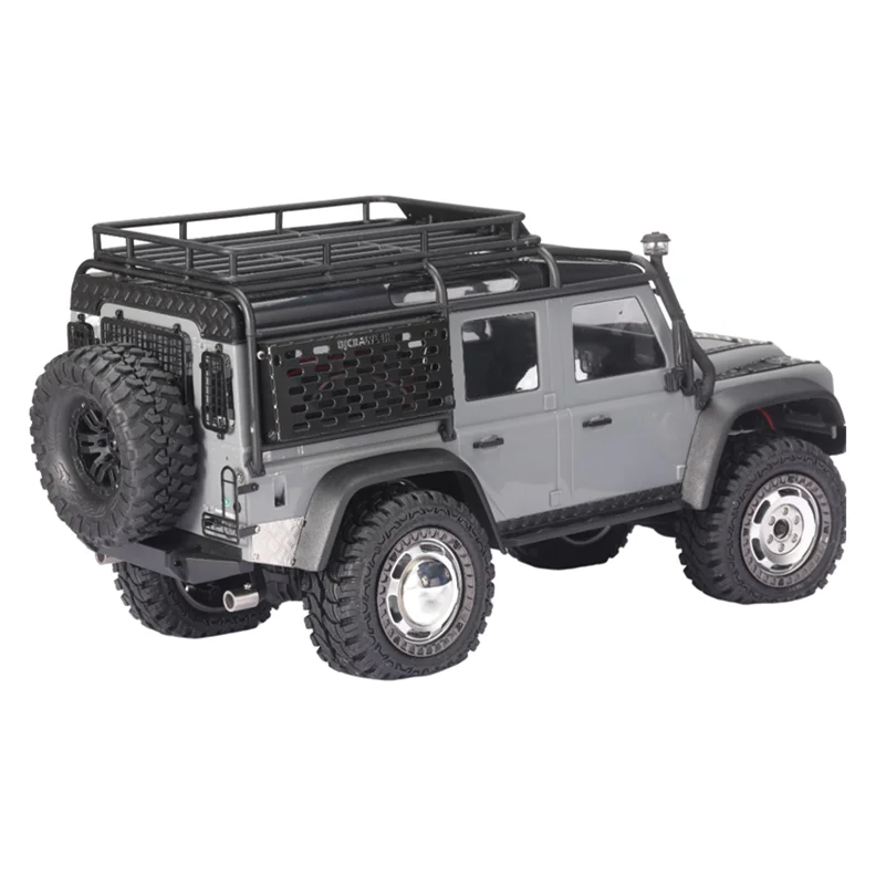 TRX4M Defender Decorations DIY Accessaries Lampshade Rearview Mirror Window Mesh Anti-skid Plate 1/18 RC Car Upgrade Parts