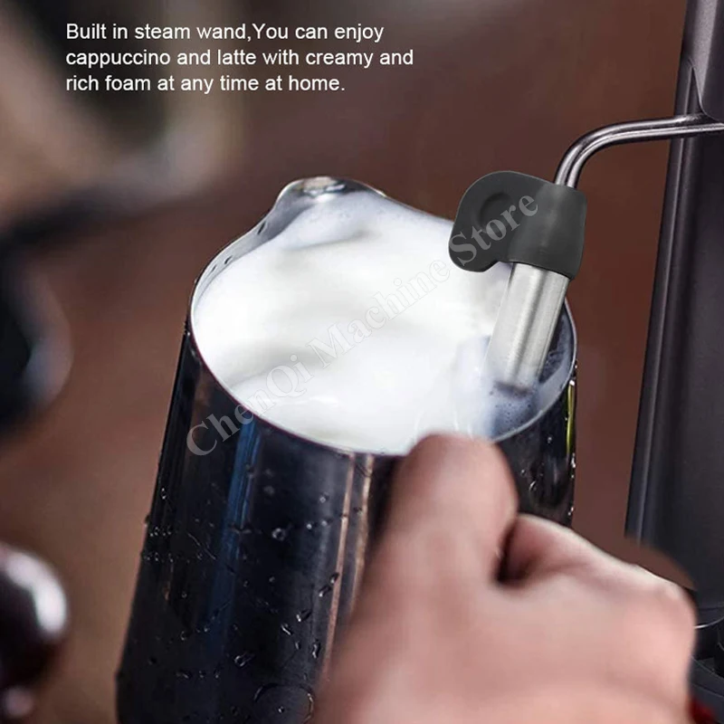 Machine à café italienne pour usage domestique et de bureau, capsule en poudre, utilisation pour les touristes, latte, cappuccino, machine à expresso manuelle