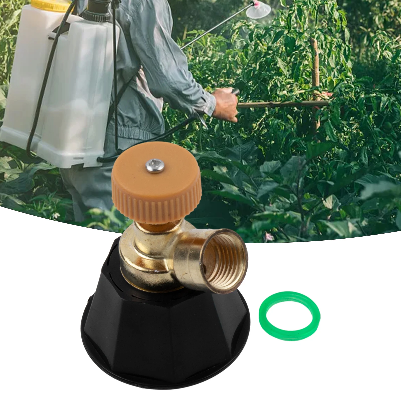 Adjustable Nozzle Garden High Pressure Plastic+alloy Sprayer Wind Sprinkler Windproof Atomization Cyclone Whirlwind