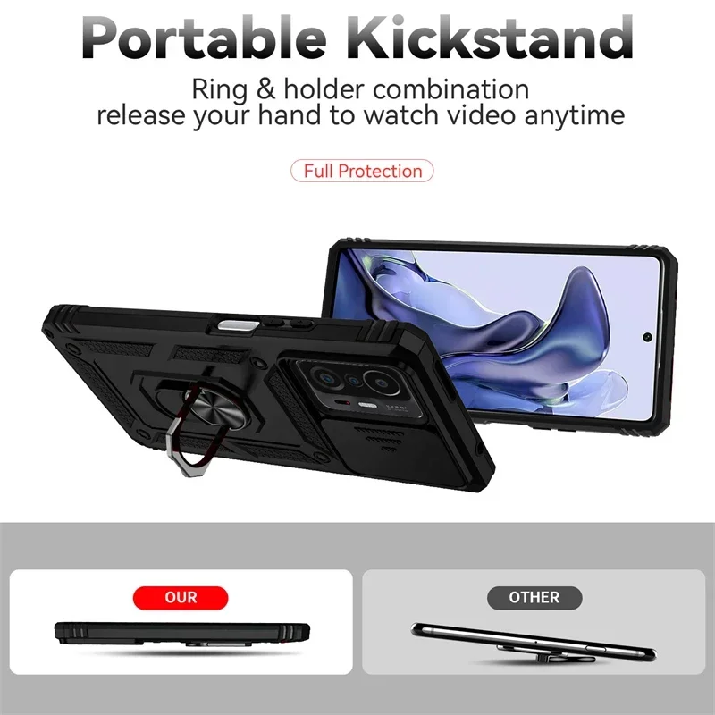 KKEIKO Funda Billetera Cuero PU Para Xiaomi Mi 11T / 11T Pro – Anti Golpes, Magnética Con Soporte Y Ranuras Para Tarjetas