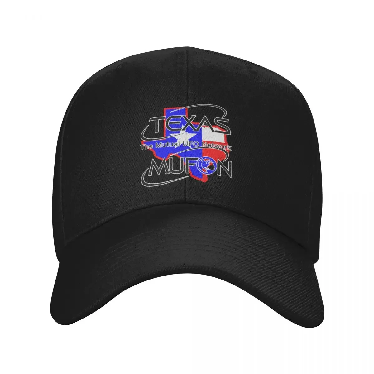 Texas MUFON (Mutual UFO Network) Emblem Baseball Cap Fishing cap dad hat Men's Women's