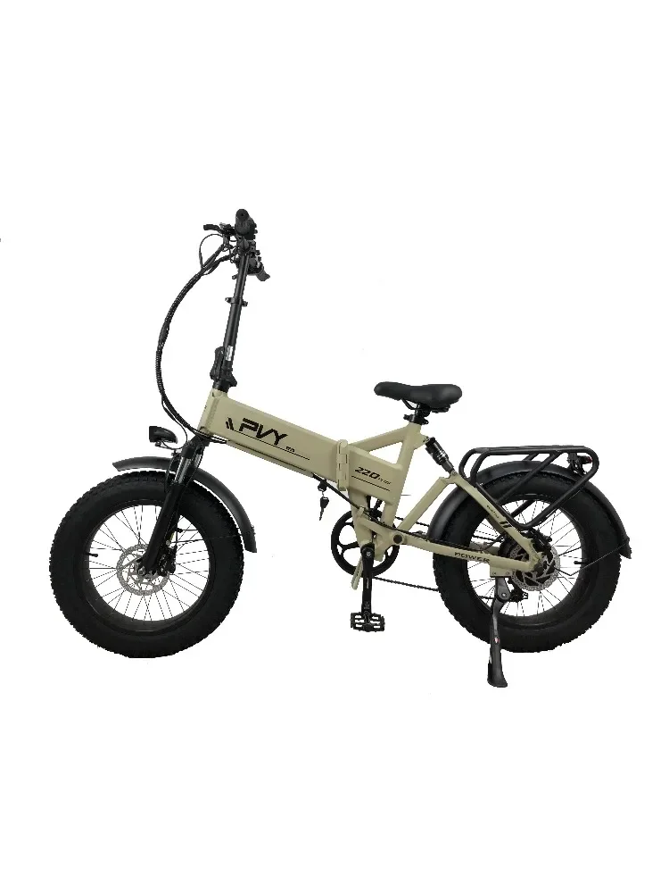 PVY Z20 Plus 1000 elektrische fiets 1000 W 50 km/u 48 V/16,5 Ah 120 km bereik 20 * 4,0 inch dikke band, hydraulische rem, opvouwbare elektrische fiets - afbeelding 2