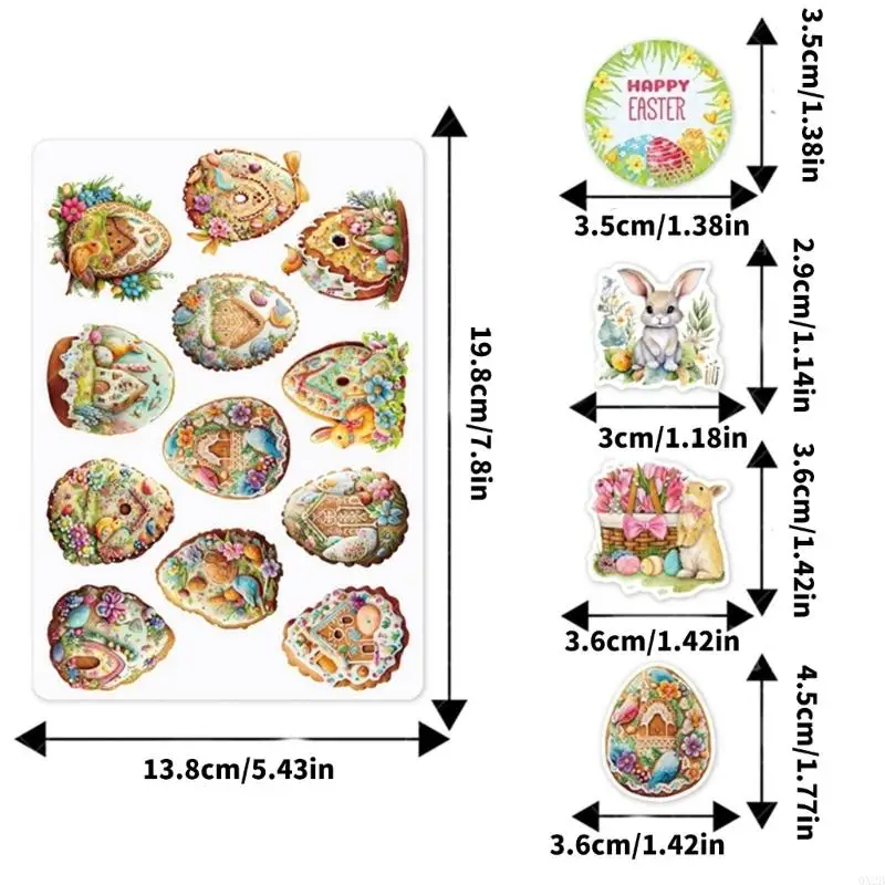 아이를위한 QX2B 만화 스티커를위한 성인 포장 스티커 페스티벌 파티 장식 스티커