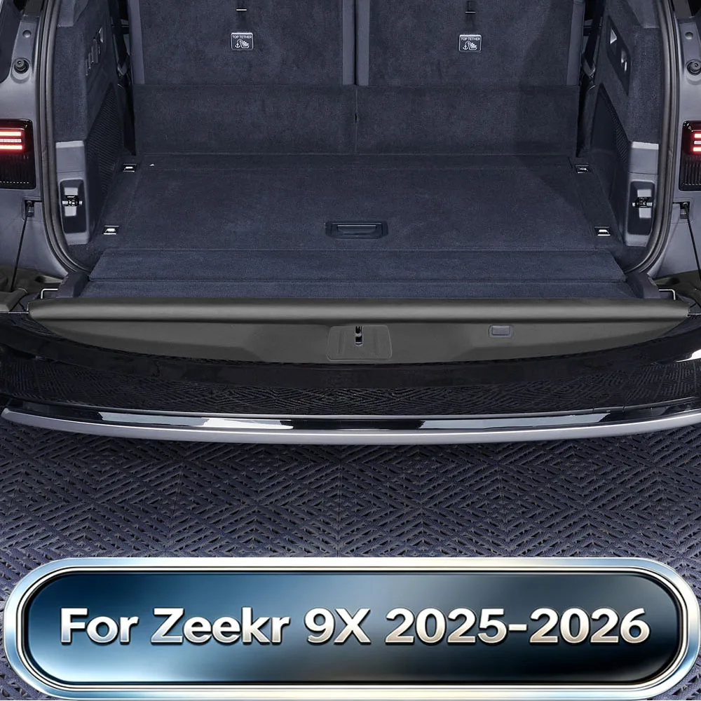 Fit For Zeekr 9X 2025-2026 Car Split Door Tpe Protector Mat Trunk Guard Anti Scratch Interior Modification Accessories