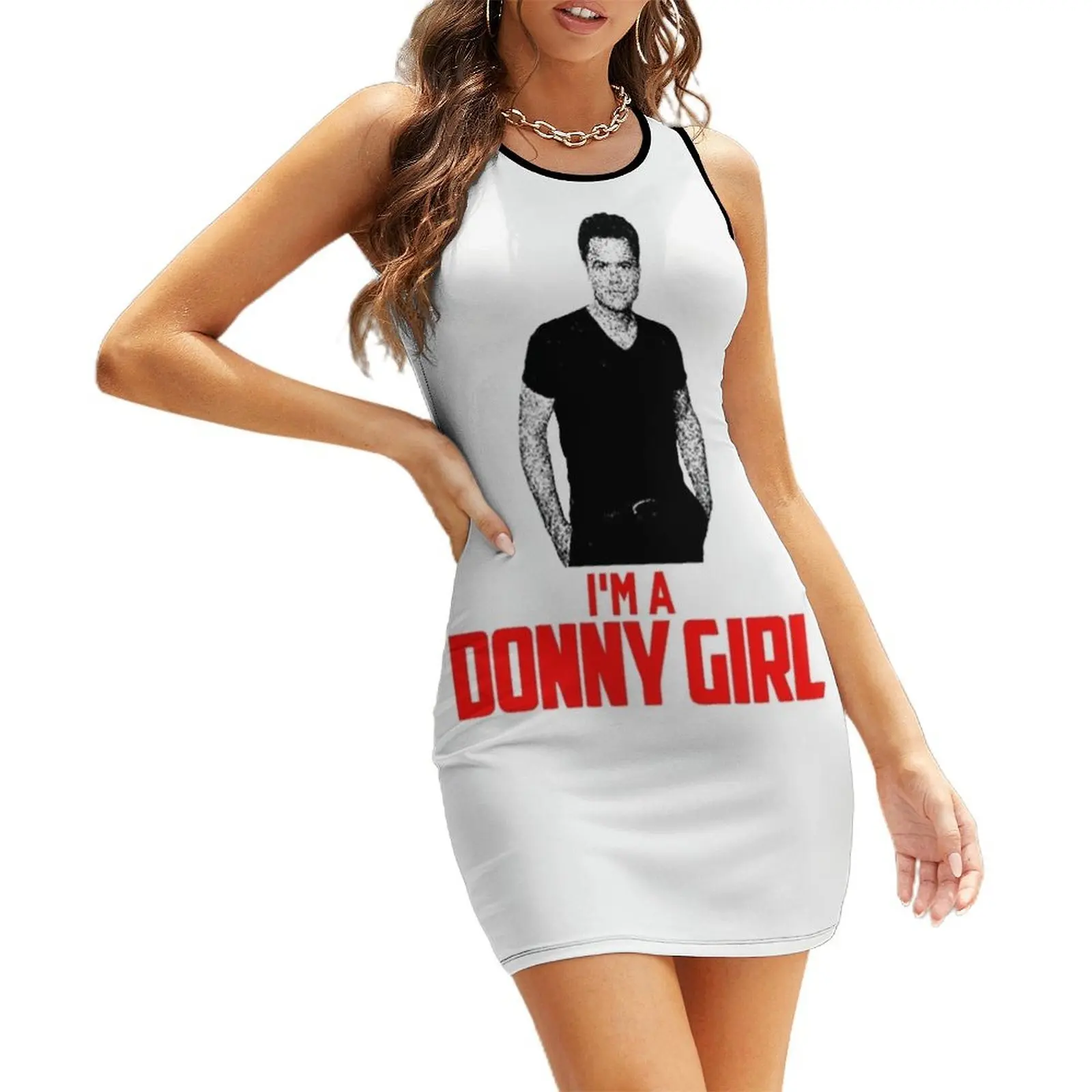 فستان دوني أوسموند I_m A Donny Girl بدون أكمام فستان صيفي نسائي فستان سهرة فساتين أفريقية للمرأة