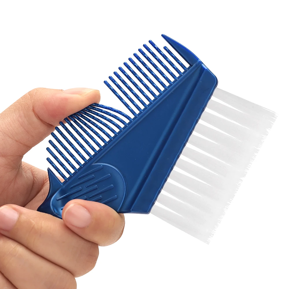Friseur-Haarfärbepinsel mit Doppelkopf, Rutschfester Farbcreme-Pinsel, Haarfärbepinsel, Haarfärbemittel-Applikator, Staubpinsel-Werkzeug – Detail 8