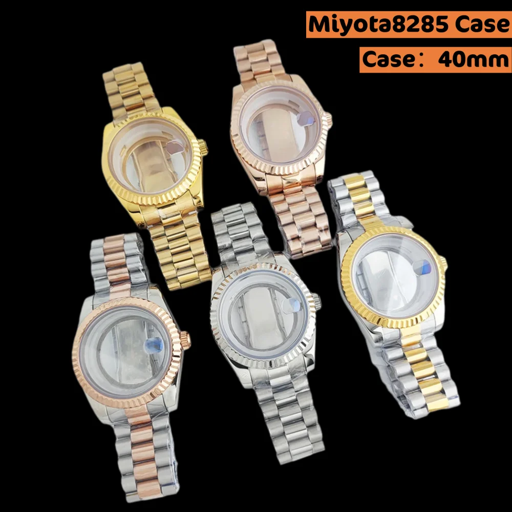 

Miyoda 8285 Men's Watch 316L stainless steel case Sapphire mirror and stainless steel strap are accessories for the 8285 mechani