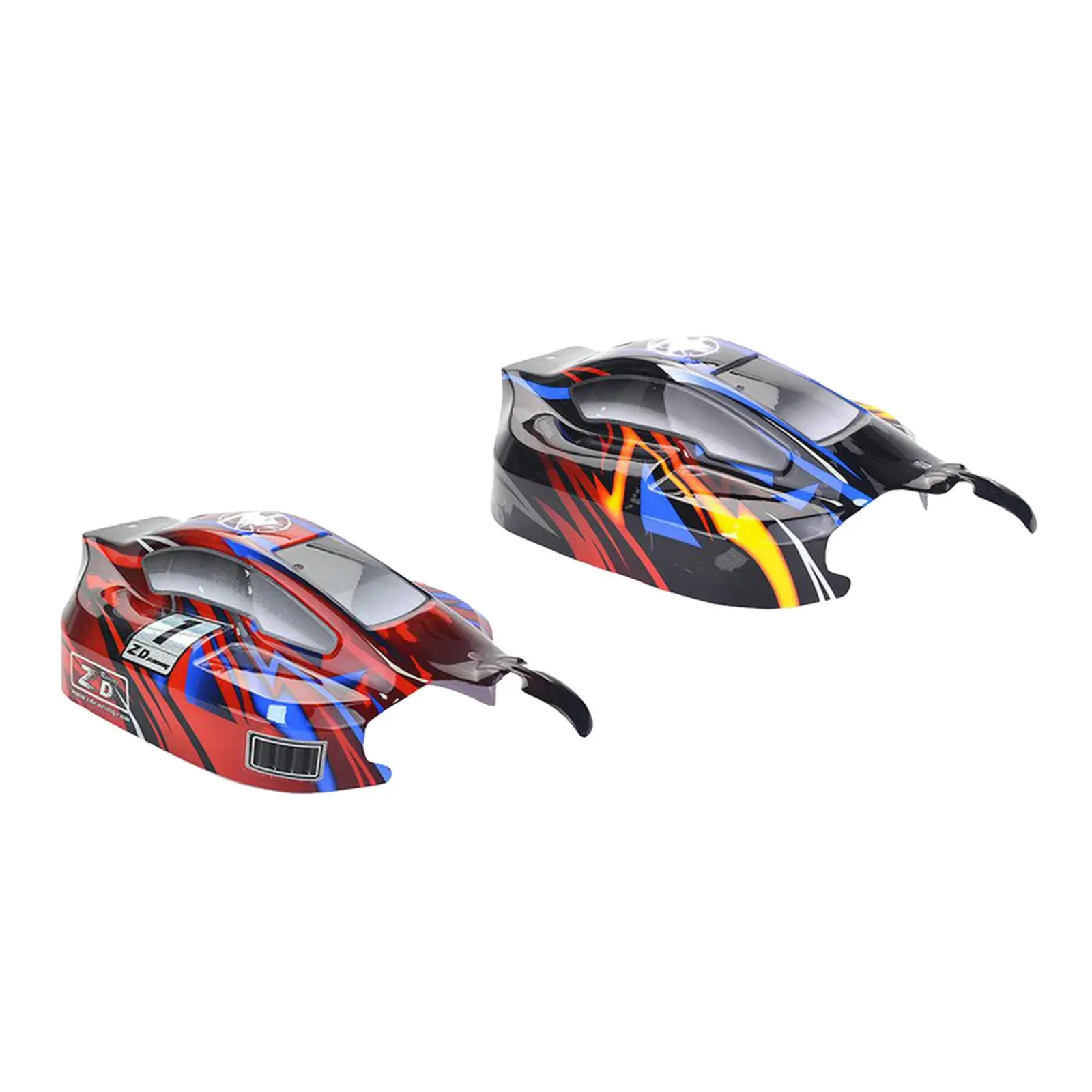 

RC Car Shell Truck Body Accessory Spare Parts RC Car (Black/ Red)