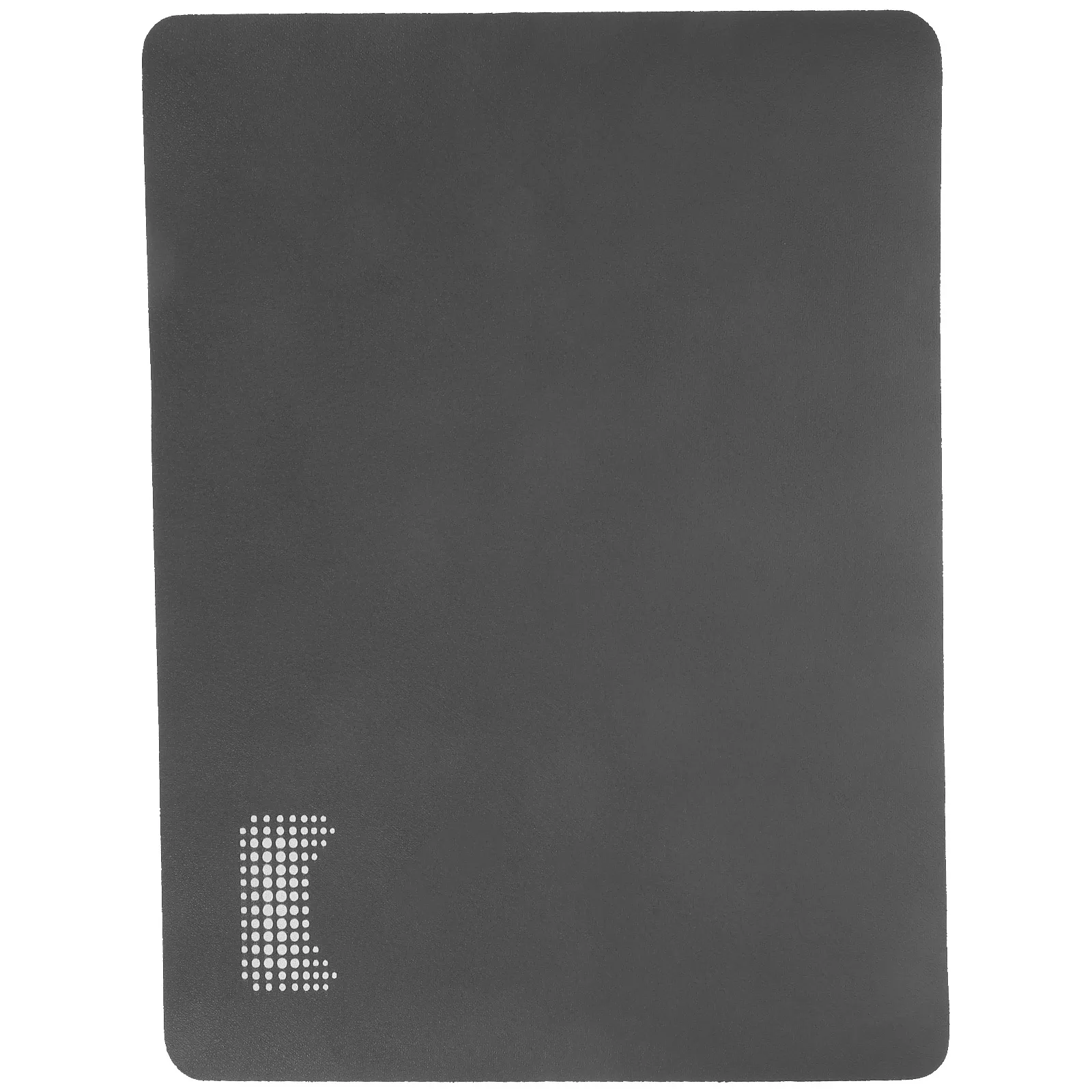 Pet Feeding Mat 30x40cm Grey Cat Head Non slip Reusable Bowl Thick Placemat Absorbent Water Proof Easy Clean