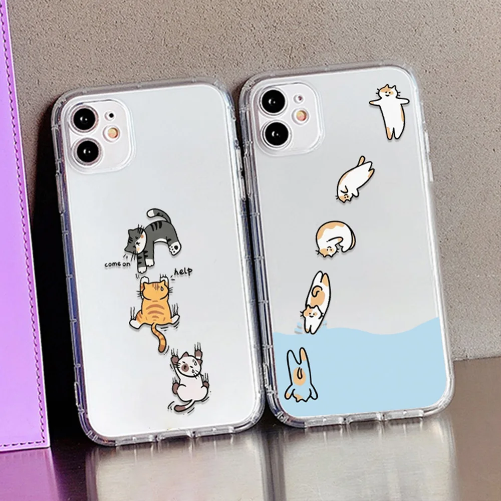 جميل ذهبية القط قضية الهاتف آيفون 17 برو ماكس 16 15 14 13 12 11 برو ماكس حافظة آيفون 17Air 7 8 Plus SE غطاء جرلي الهدايا