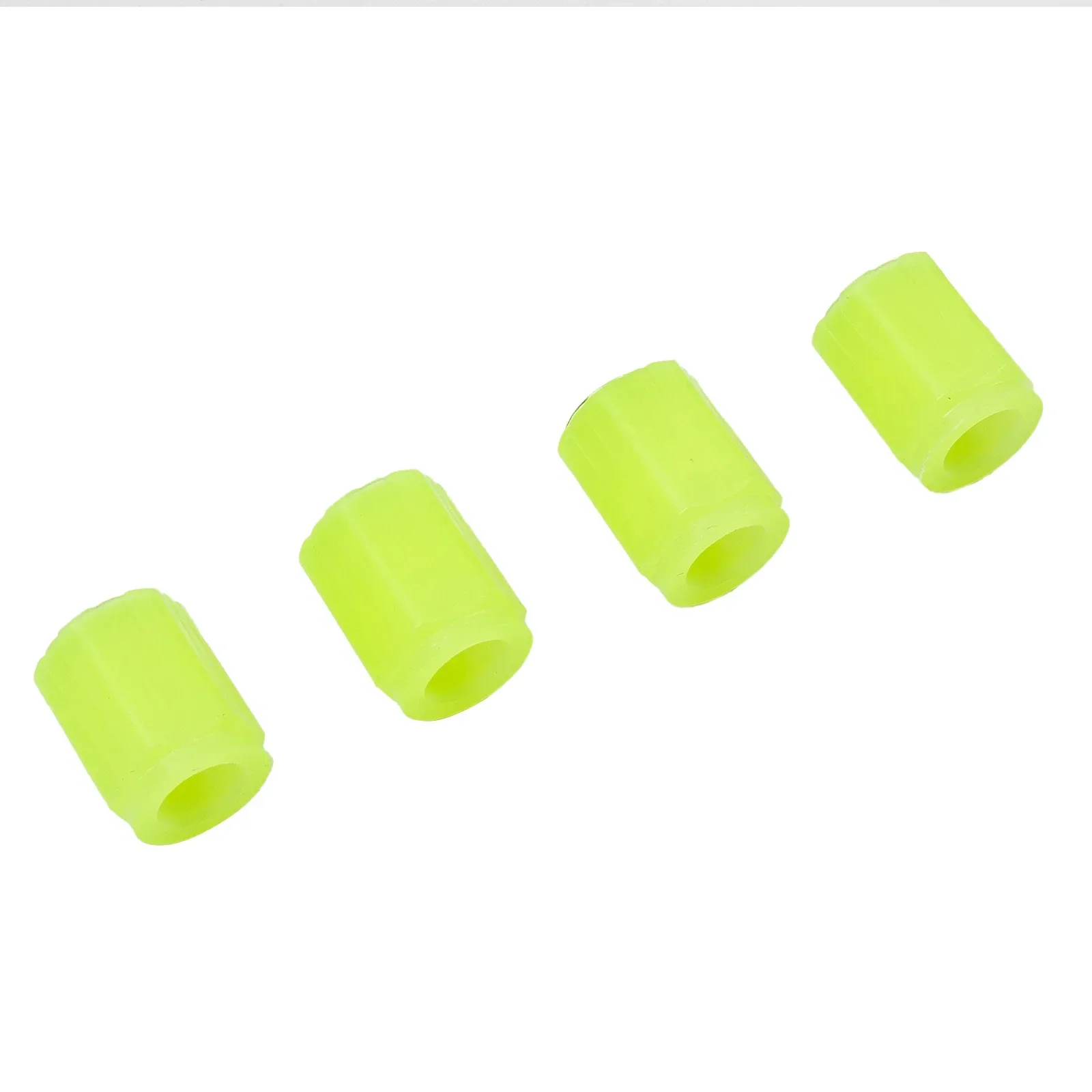 For Car Night Cooler Bicycles Car Fluorescent Green Luminous Motorcycles Rubber SUV Stem Tire Universal New 2022