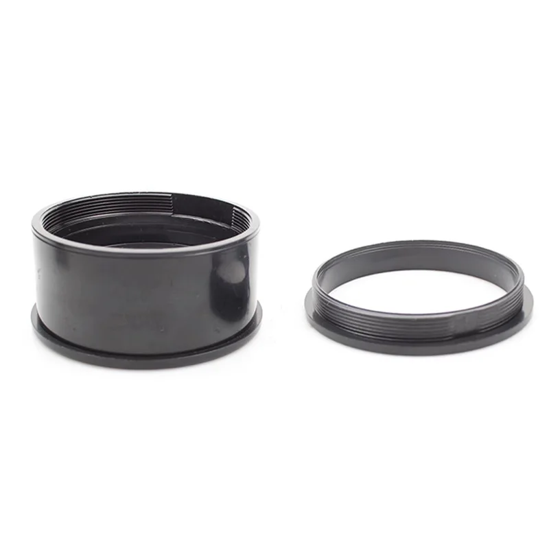 Support d'objectif en plastique de 70 mm de diamètre, base de support de lentille en verre pour télescope astronomique fait maison, adapté aux tuyaux en PVC de 75 mm