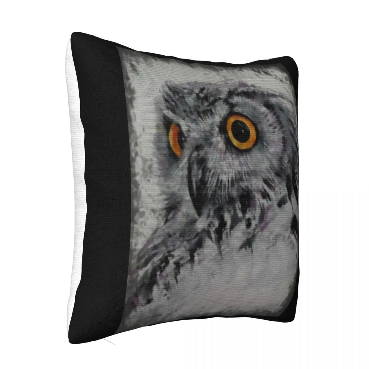 Sketch Drawing Owl 2020 Newest Pure Cotton Sports Fitness For Men Camiseta Fashion Top Brand New Man Pillow Case