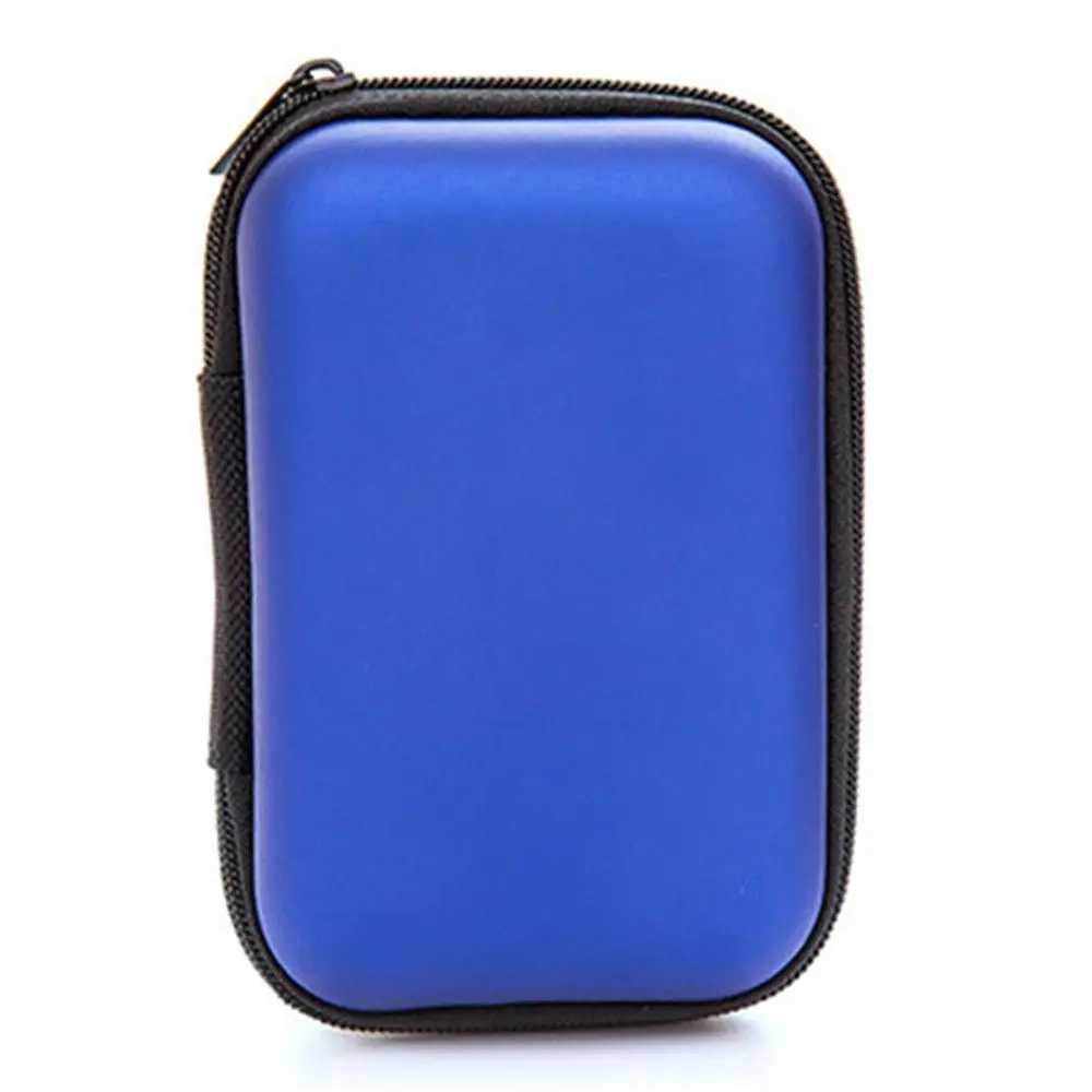 Funda Protectora Multifuncional para Disco Duro, Bolsa para Disco Duro Externo, Estuche con Cierre, Caja de Almacenamiento EVA