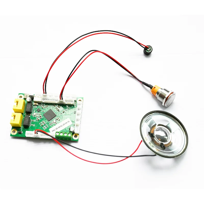 HZ-TB05 Hd Suara Sip Papan Modul Oem Voip Sip Ip Audio Telepon Pcb Kit Modul Paging Interkom Poe Kartu