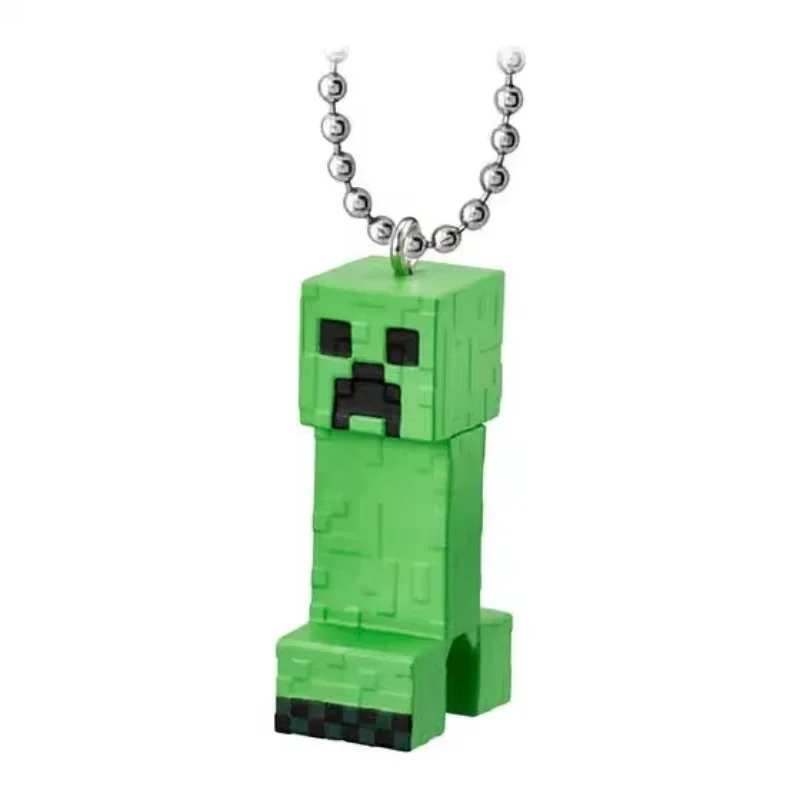 MC Minecraft Bandai Doll Game Role Steve Gashapon Collection Children's Day Gifts Action Figures Model Kids Toy