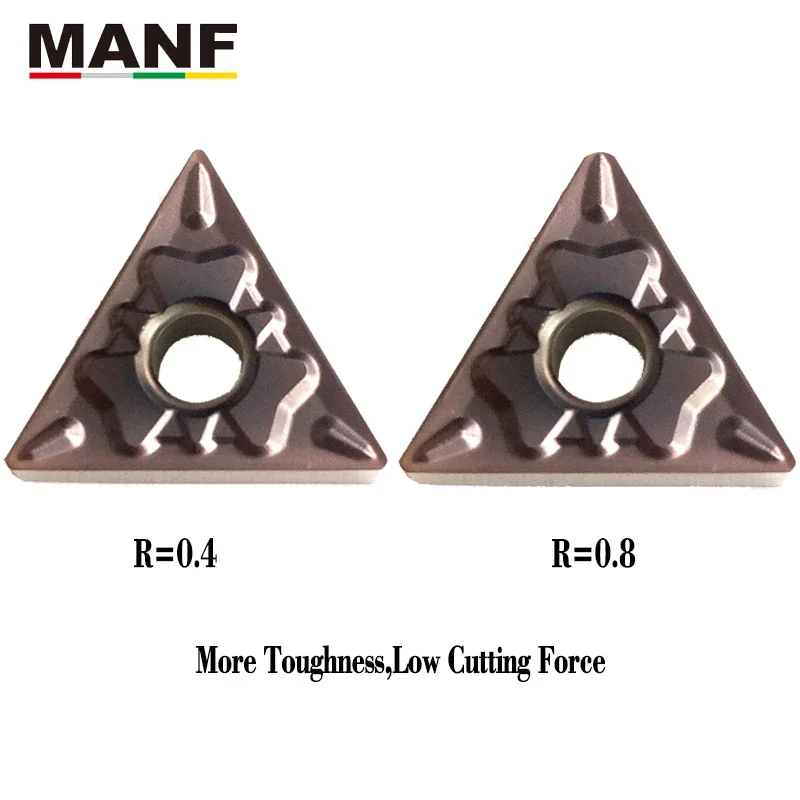 MANF Lathe Tools Turning Coated Ceramic Inserts TNMG 160404 tnmg331 TNMG 160408 tnmg332 Good Finish More Wear Resistant