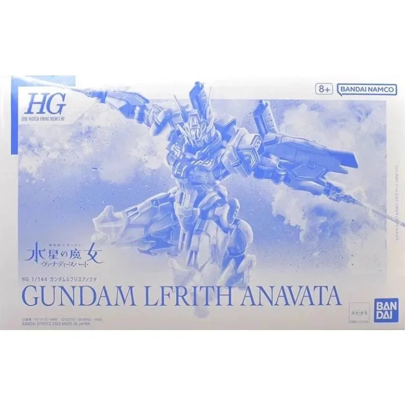 Latest Original Genuine Bandai Anime GUNDAM LFRITH ANAVATA HG 1/144 PB Assembly Model Toys Action Figure Gifts Collectible