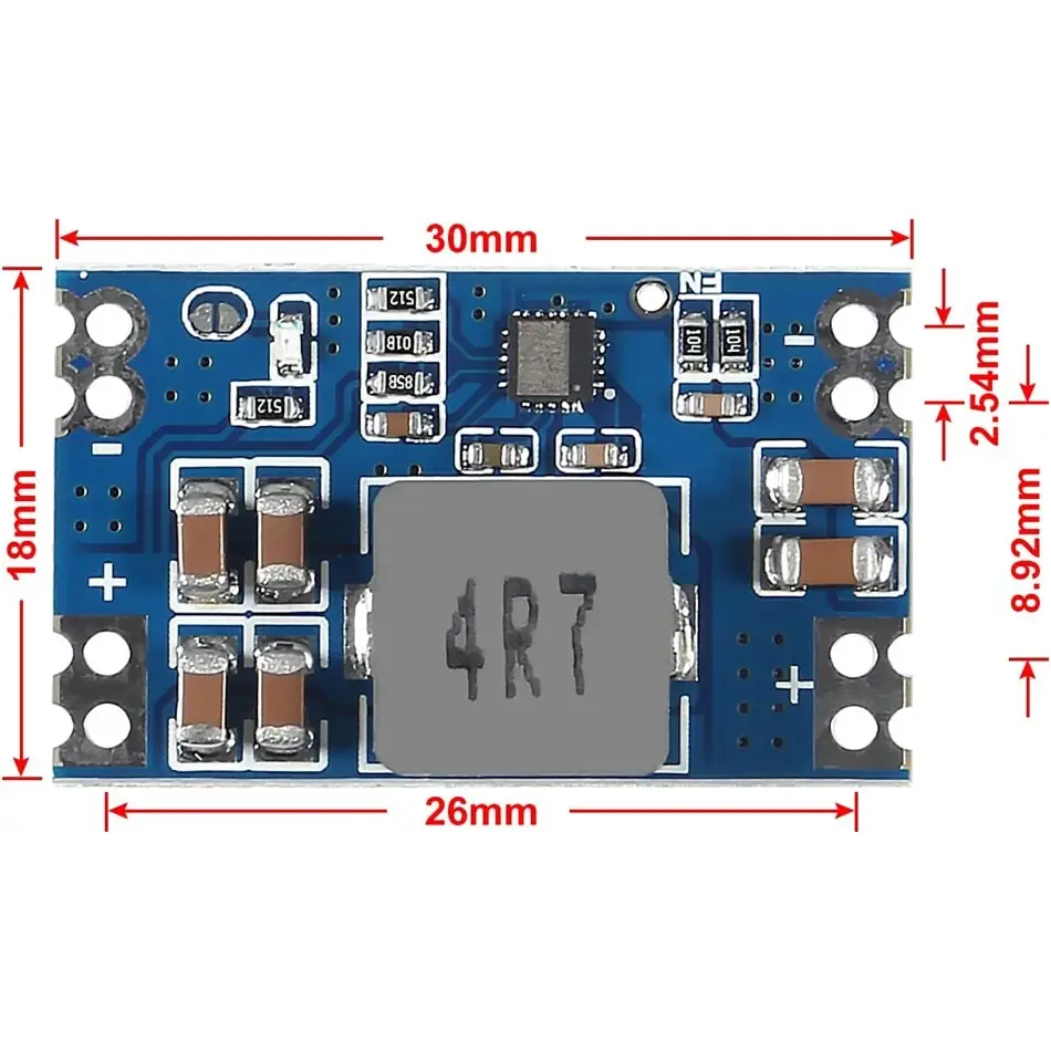 5pcs High Efficiency Output 3.3V/5V/9V/12V 5A Mini560 Step Down DC-DC Converter Voltage Regulator Buck Stabilized Power Supply