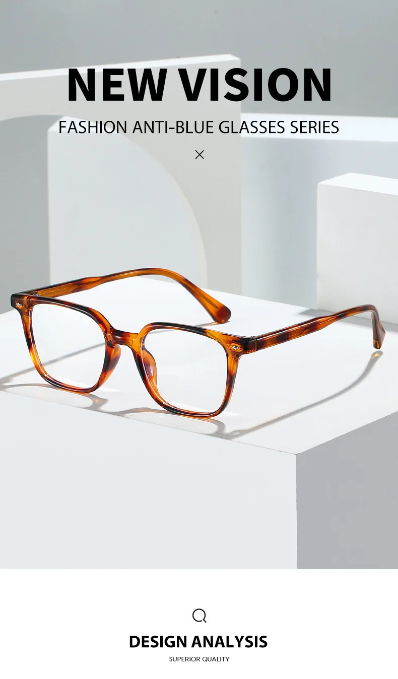 KOCOLIOR 2025, hochwertige TR90-Retro-Lesebrille mit quadratischem Rahmen für Damen und Herren, modische photochrome Presbyopie-Brille – Detail 1