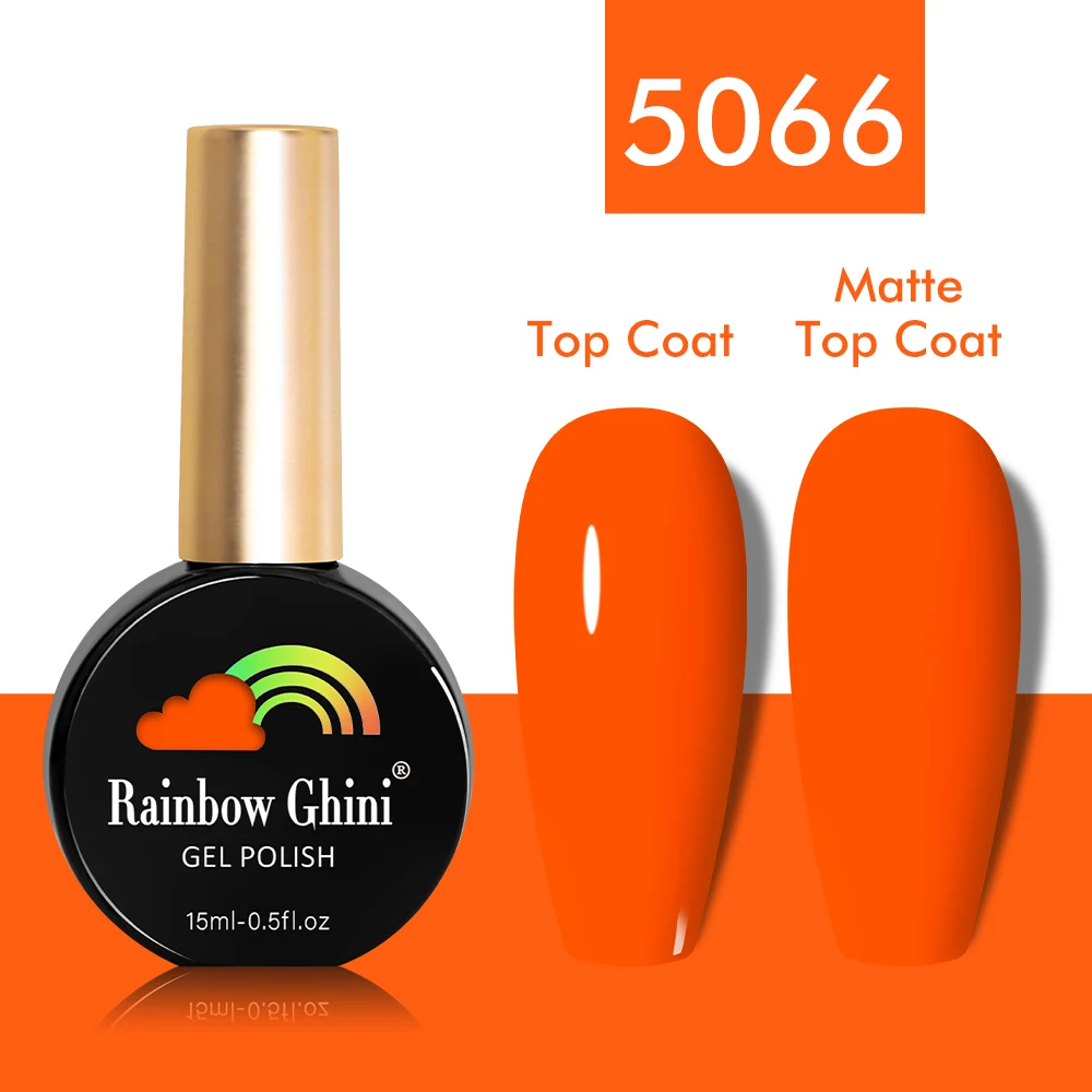 2023 Regenbogen Ghini 15ml Neon Gel Nagellack Süßigkeiten Fluoreszenz Farben semi permanente UV-Lack Hybrid Gel Farbe Nail Art Leim Bar