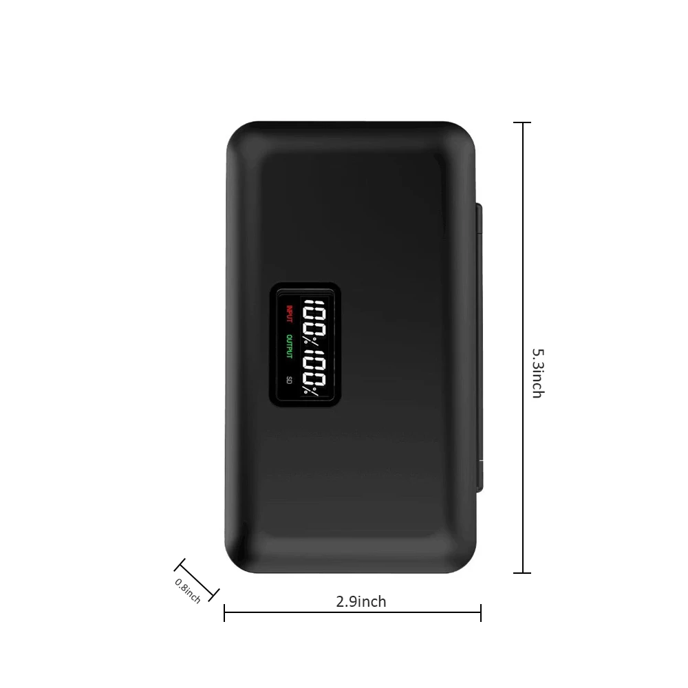 Mcoplus NP-W235 LCD Dual Battery Charger for Fujifilm Fuji X-T4 GFX 100S X-T5 X-H2 GFX 50S II X-S20 X-H2S Camera Battery