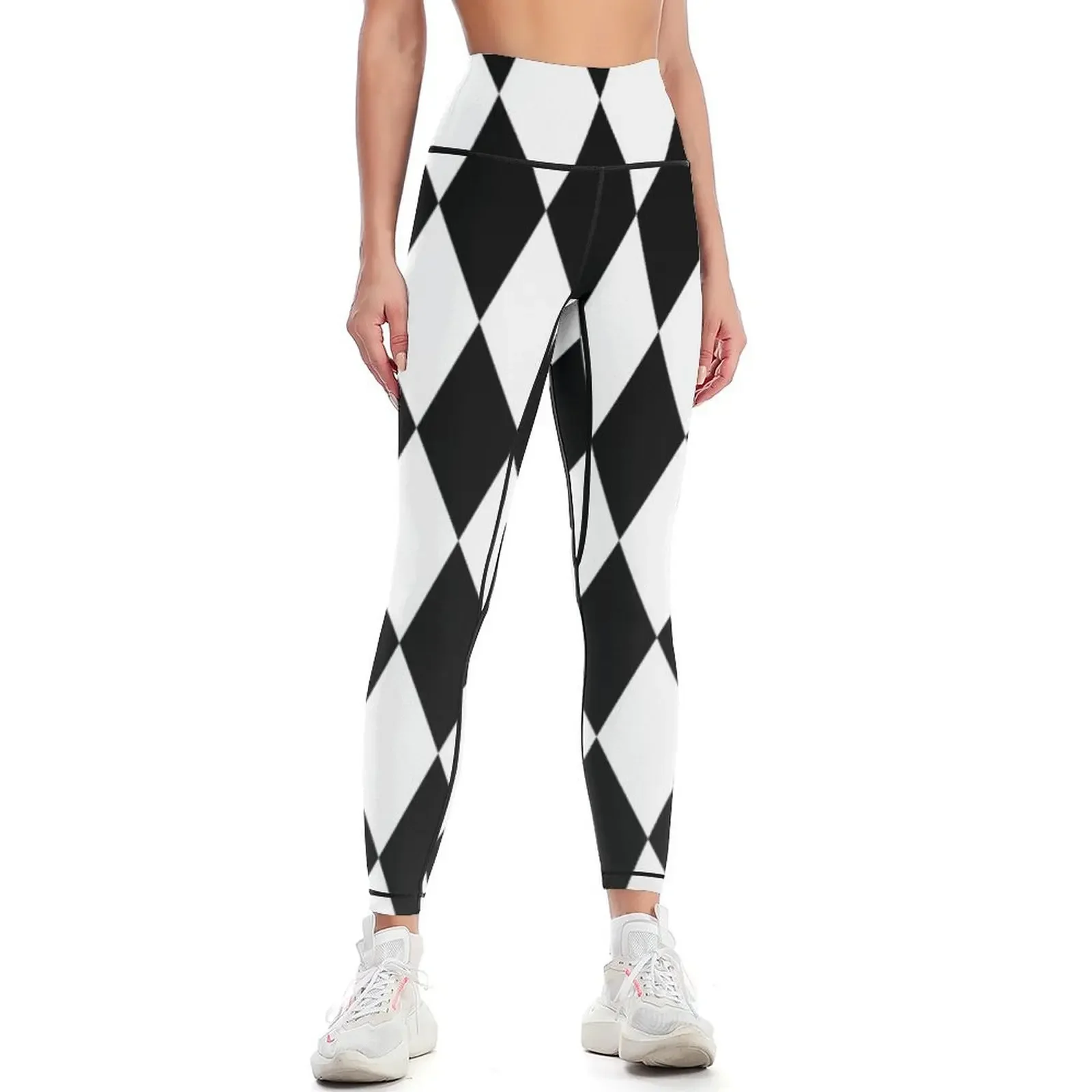 

harlequin Leggings fitness set gym workout shorts flared Womens Leggings