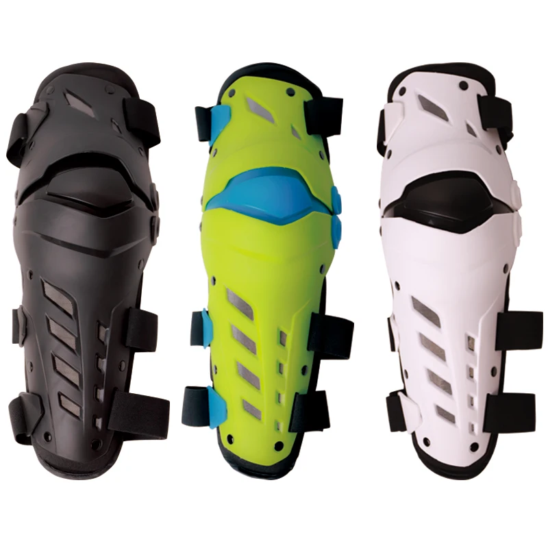 Настраиваемые всесезонные дышащие и противоударные наколенники для мотоциклов и велосипедов для защиты мотоциклистов