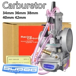 Carburetor PWM PWK 34/36/38/40/42mm For 200-400cc 2T Engine TMX TX SX/XC/XR/CR 250 2017 Racing Scooter ATV Motocross Shift Karts