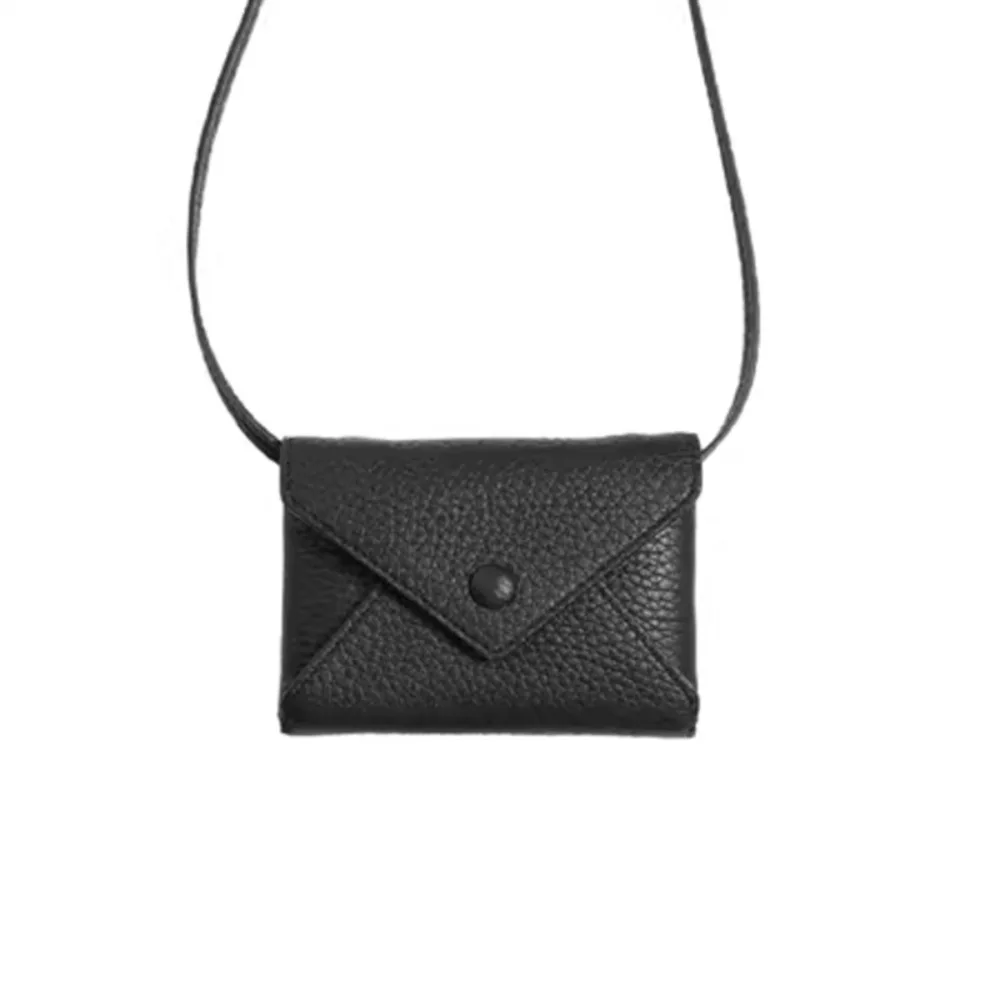 Fashion PU Leather Mini Bag Necklace Multifunctional 6 Colors Waist Packs Solid Color Durable Shoulder Bag for Women