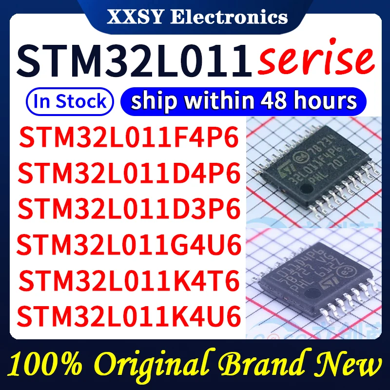 STM32L011F4P6 STM32L011D4P6 STM32L011D3P6 STM32L011G4U6 STM32L011K4T6 STM32L011K4U6 STM32L011F3P6 STM32L011F3U6 STM32L011F4U6