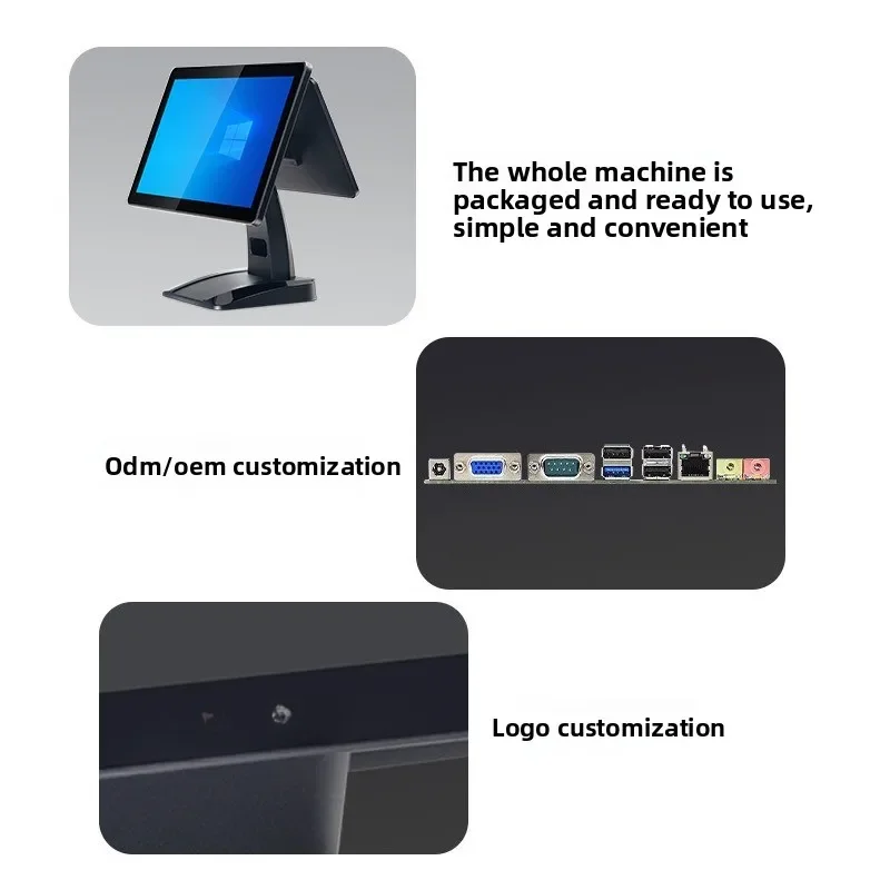 Foreign Trade Export POS Terminal, All-in-one Cash Register Machine for Overseas Supermarket & Shop