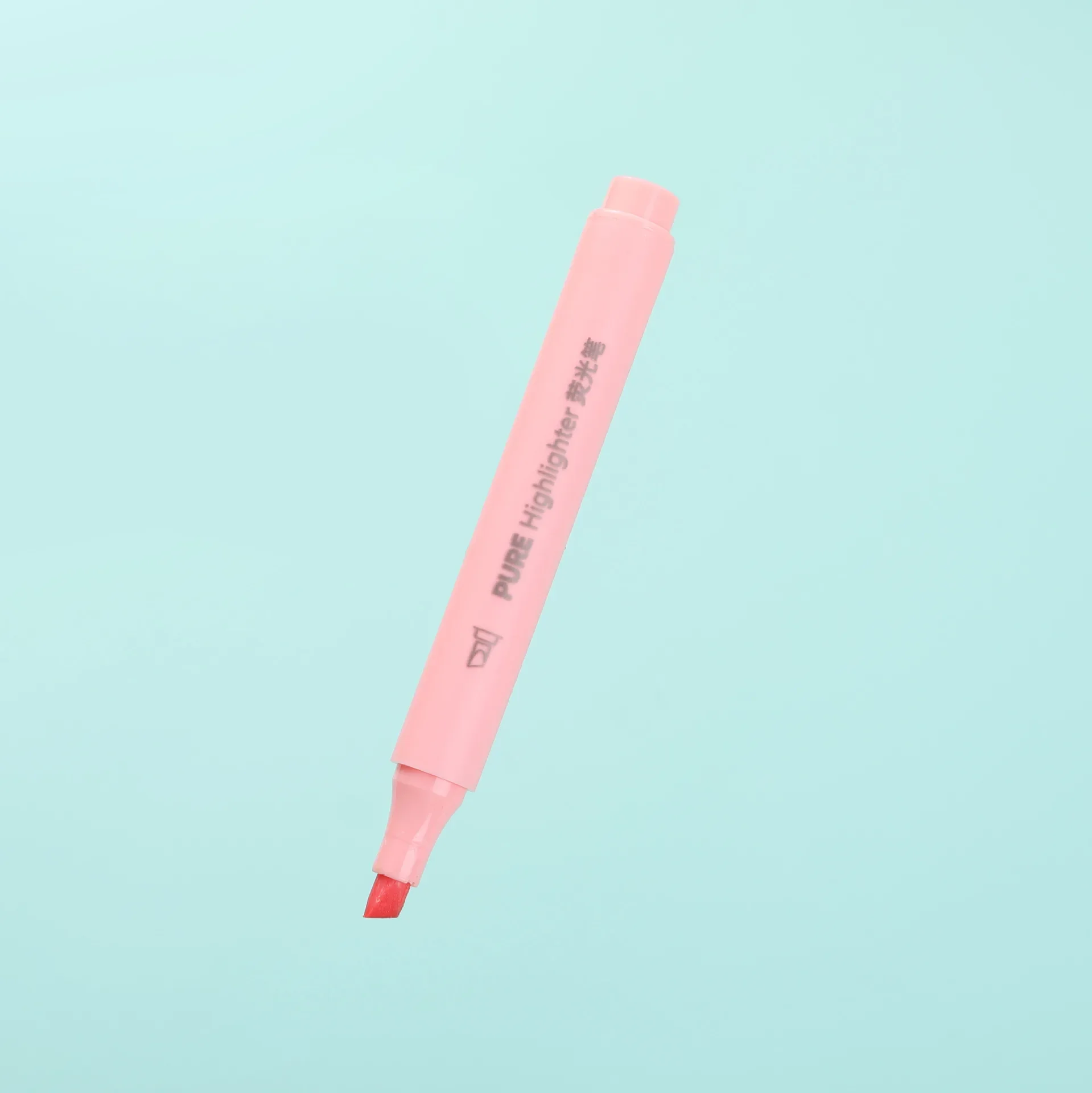 6-teiliges Pastell-Textmarker-Set – Macaron-Farbmarker-Set, niedliche fluoreszierende Zeichenstifte für Schule, Büro und Lernpapier – Detail 8