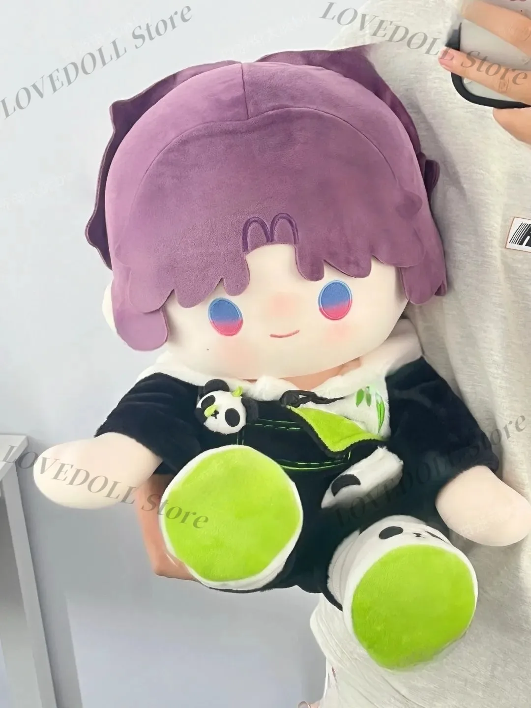Anime Game Love and Deepspace Rafayel Cosplay Plush Stuffed Cotton Doll Cute Model Decor Cartoon Kawaii Sitting Gift 20cm